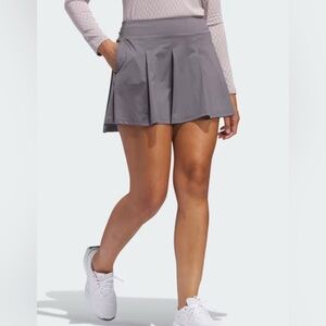 Adidas Ultimate365 Tour Pleated Skort size small gray